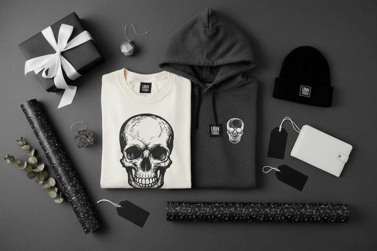 Streetwear gift guide under 50 EUR — graphic tees and hoodies by No Sense